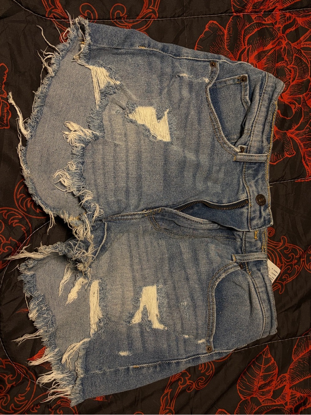 Abercrombie & Fitch Midrise Boyfriend Shorts